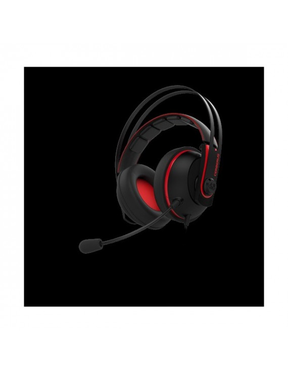 ASUS Cerberus V2 fekete-vörös gamer headset
