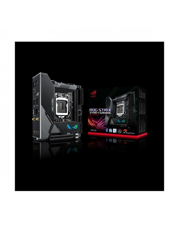 ASUS ROG STRIX Z490-I GAMING Intel Z490 LGA1200 mini-ITX alaplap