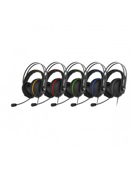ASUS TUF GAMING H7 CORE fekete-acélszürke gamer headset
