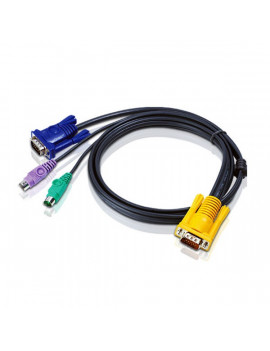 ATEN 2L-5202P KVM Kábel PS/2 VGA 1,8m