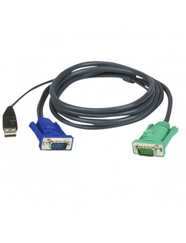 ATEN 2L-5202U VGA/USB 1.8m 1pk Intf Cbl