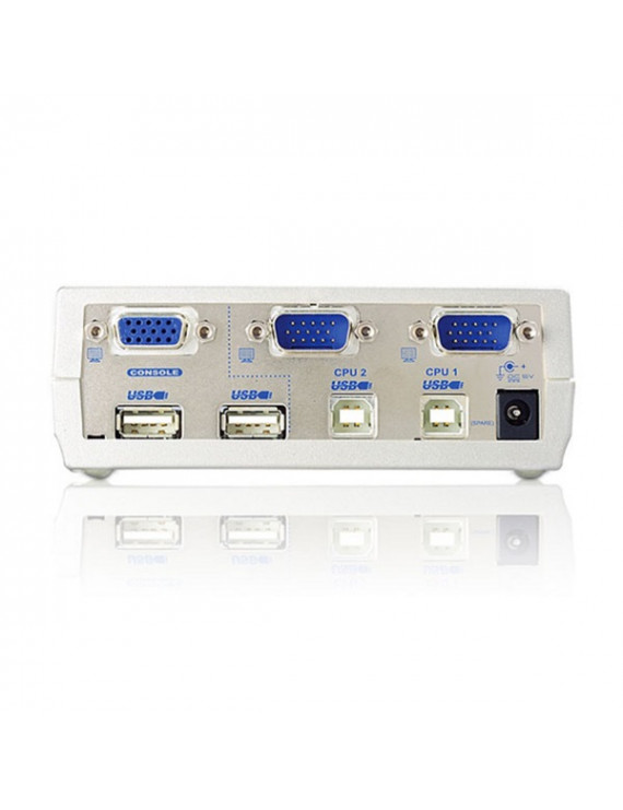 ATEN CS102U-AT 2PC USB VGA  KVMP Switch