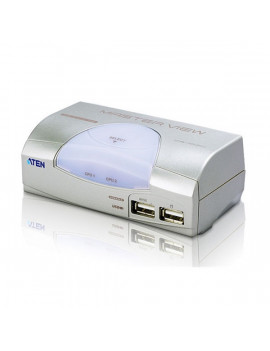 ATEN CS102U-AT 2PC USB VGA  KVMP Switch