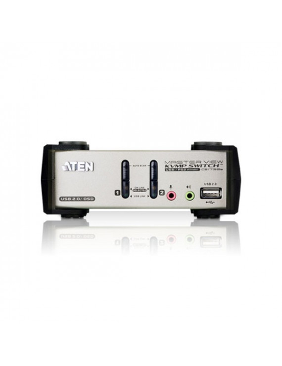 ATEN CS1732B-A7-G 2PC USB VGA + Audio KVM Switch