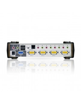 ATEN CS1734AC-AT 4PC USB VGA + Audio KVM Switch
