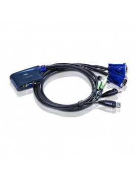 ATEN CS62U 2port USB VGA Audio KVM switch