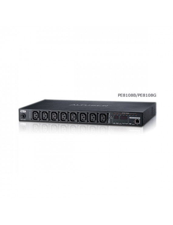 ATEN PE8108G-AX-G Outlet-Metered-Switched 1U PDU