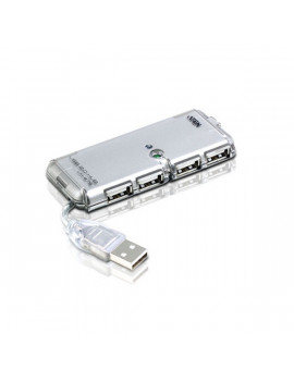 ATEN UH275Z-AT-G 4 portos mini fehér USB 2.0 HUB