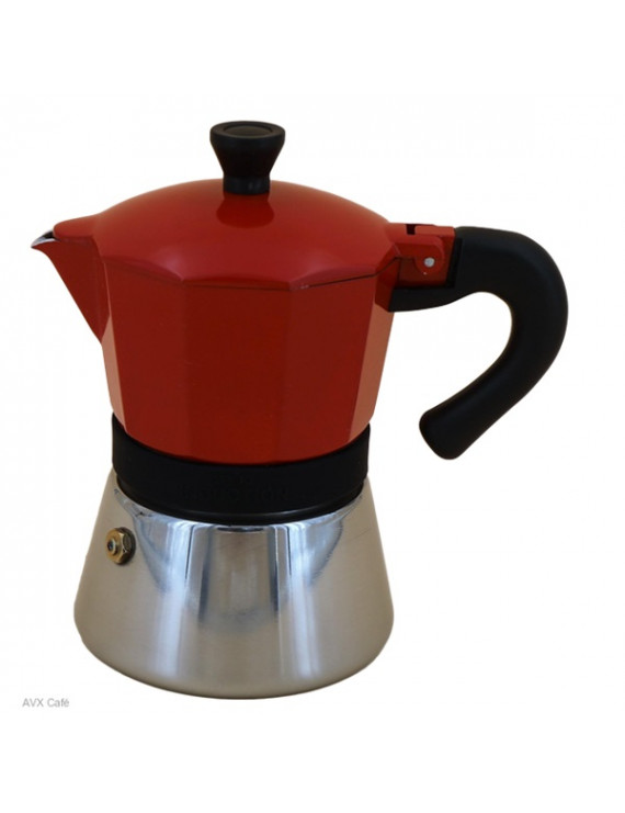 AVX Mokka 6 személyes kotyogós kávéfőző