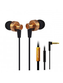 AWEI ES900i In-Ear mikrofonos arany fülhallgató