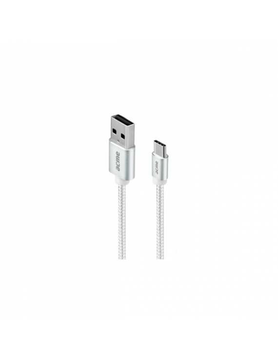 Acme CB2041S 1m ezüst Type-C - USB kábel