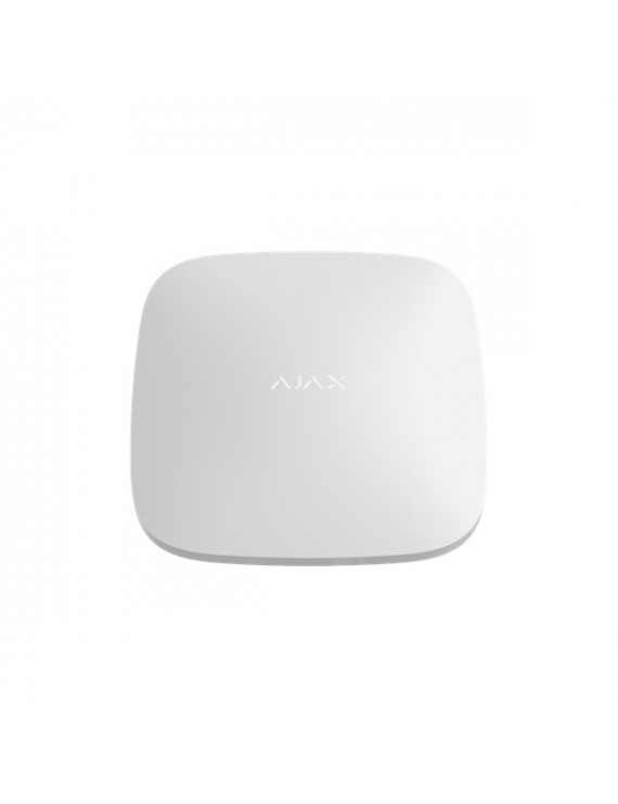 Ajax Hub 2 Plus WH fehér vezeték nélküli behatolásjelző központ