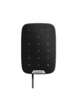 Ajax Keypad Fibra BL fekete vezetékes érintésvezérelt kezelőegység