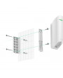 Ajax MotionProtect Curtain WH vezetéknélküli fehér függöny infra mozgásérzékelő