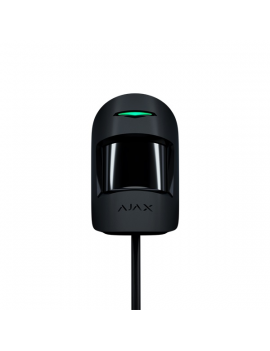 Ajax MotionProtect Plus Fibra BL fekete vezetékes kombinált PIR+MW mozgásérzékelő