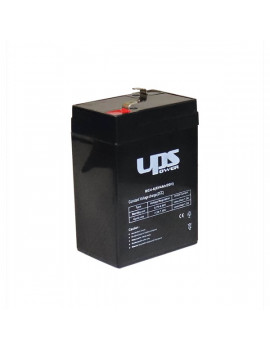 Akku UPS Power 6V 4Ah zselés akkumulátor
