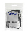 Akyga AK-AD-13 USB 2.0 4 portos elosztó kábel