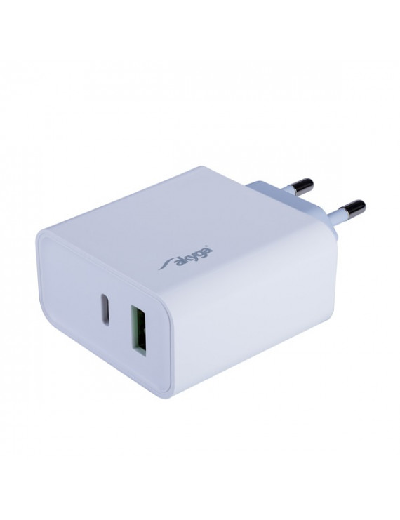 Akyga AK-CH-14 QC3.0 5-20V/3A/45W USB töltő