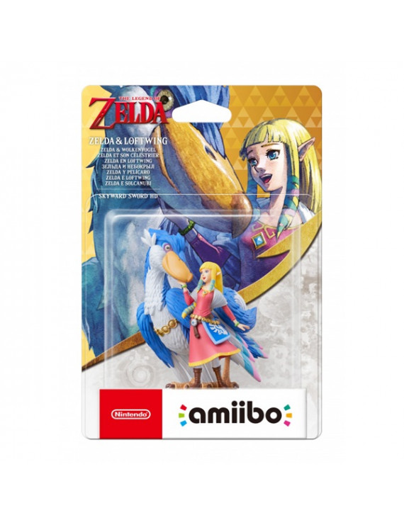 Amiibo Zelda - Zelda & Loftwing (Skyward Sword HD) játékfigura