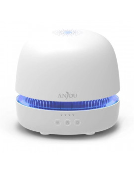 Anjou AJ-ADA019 fehér ultrahangos illóolaj párásító LED fénnyel