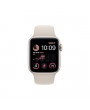 Apple Watch SE2 Cellular (40mm) fehér alumínium tok, fehér sportszíjas okosóra