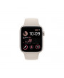 Apple Watch SE2 GPS-es (44mm) fehér alumínium tok, fehér sportszíjas okosóra