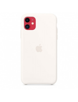 Apple iPhone 11 fehér szilikon hátlap