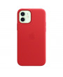 Apple MagSafe (PRODUCT)RED iPhone 12/12 Pro piros bőr hátlap
