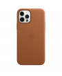 Apple MagSafe Saddle Brown iPhone 12/12 Pro barna bőr hátlap