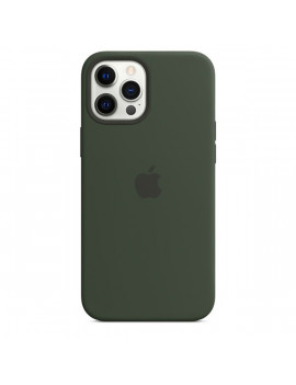 Apple MagSafe Cypress Green iPhone 12 Pro Max zöld szilikon hátlap