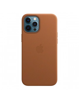 Apple Max MagSafe Saddle Brown iPhone 12 Pro Max barna bőr hátlap