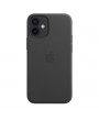 Apple MagSafe Black iPhone 12 mini fekete bőr hátlap