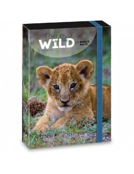 Ars Una The eyes of the wild lion 5216 A4 füzetbox