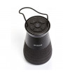 Artsound Lighthouse hordozható Bluetooth fekete hangszóró és kemping lámpa
