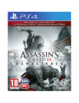 Assassin`s Creed III Remastered PS4 játékszoftver