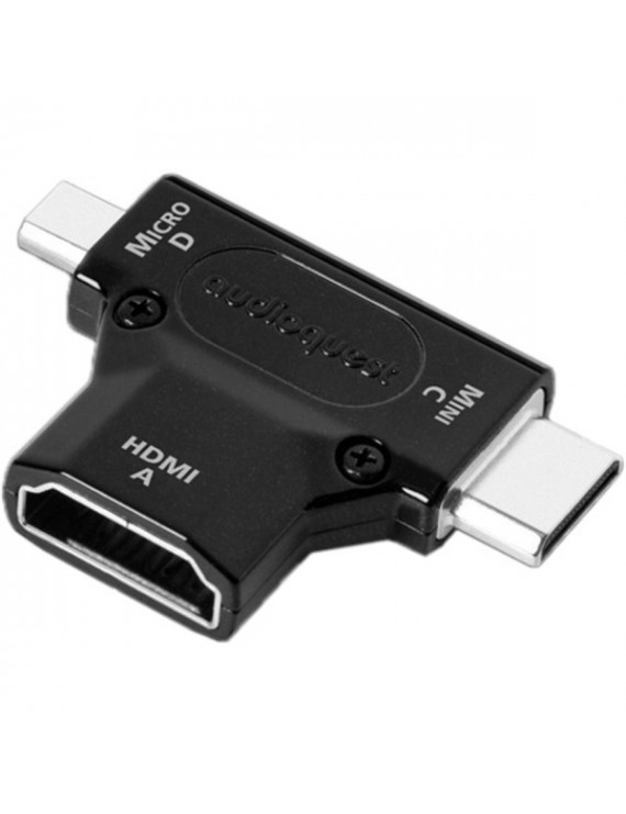 AudioQuest HDMACDAD HDMI Type A - Mini Type C/Micro Type D adapter