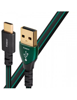 AudioQuest Forest USBFOR201.5CA 1,5m USB 2.0 Type-A - Type-C USB kábel