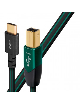 AudioQuest Forest USBFOR201.5CB 1,5m USB 2.0 Type-B - Type-C USB kábel