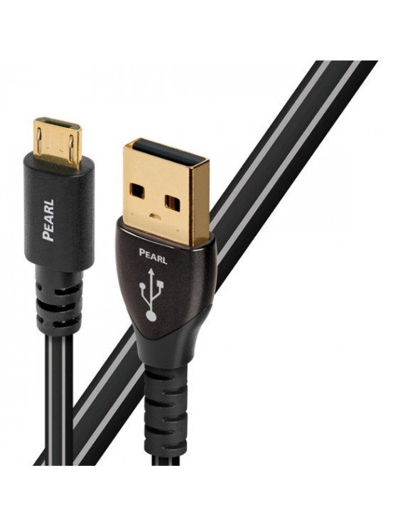 AudioQuest Pearl USBPEA0.75MI 0,75m USB 2.0 Type-A - Micro USB kábel