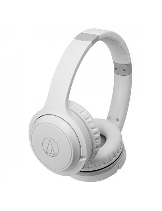 Audio-Technica ATH-S200BTWH Bluetooth fehér mikrofonos fejhallgató