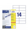 Avery 3653 105×42,3mm univerzális 1400db-os etikett