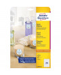 Avery L3415-10 40mm átmérőjű 240db-os fehér kör alakú öntapadó etikett