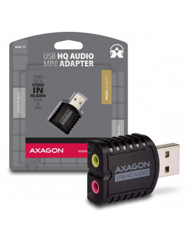 Axagon ADA-17 USB stereo HQ audio adapter