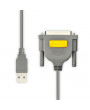 Axagon ADP-1P25 USB 2.0 - párhuzamos DB25 nyomtató adapter