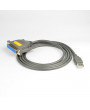 Axagon ADP-1P25 USB 2.0 - párhuzamos DB25 nyomtató adapter