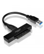 Axagon ADSA-1S6 USB 3.0 szürke külső SATA3 HDD/SSD ház