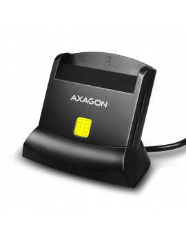 Axagon CRE-SM2 USB 2.0 Smart / ID / SD / MicroSD / SIM kártyaolvasó