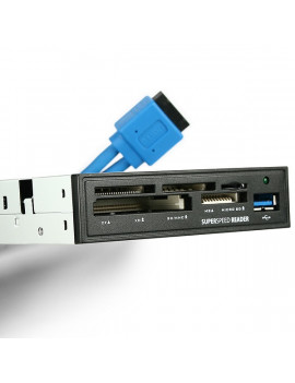 Axagon CRI-S3 USB 3.0 SD/microSD/MS/CF/XD belső kártyaolvasó