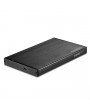 Axagon EE25-XA3 USB 3.0 fekete külső alumínium HDD/SSD ház