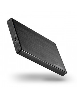 Axagon EE25-XA USB 2.0 fekete külső alumínium HDD/SSD ház